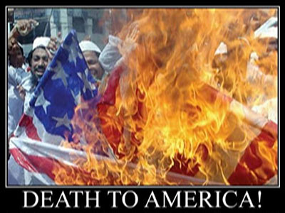 The nature of death to America slogan